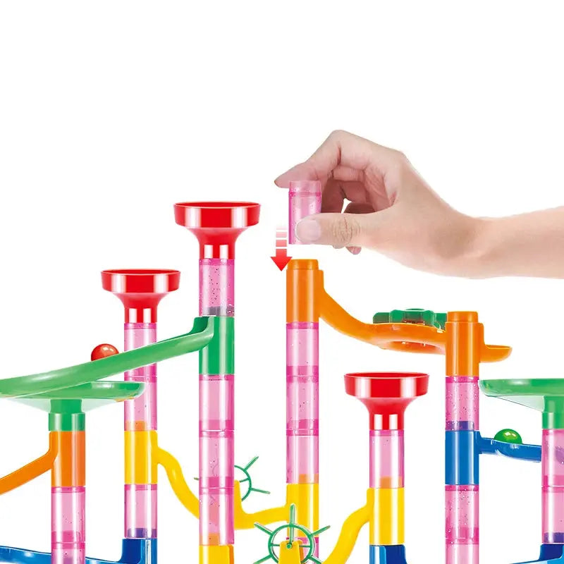 109pcs Marble Run Race Track Building Blocks Set for children - Baby World