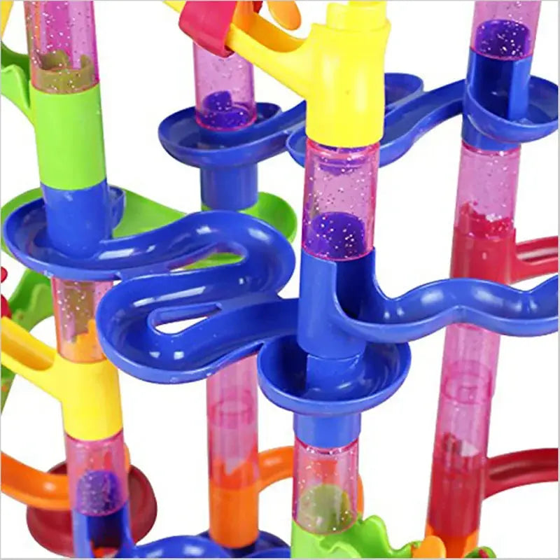 109pcs Marble Run Race Track Building Blocks Set for children - Baby World