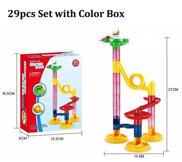 109pcs Marble Run Race Track Building Blocks Set for children - Baby World