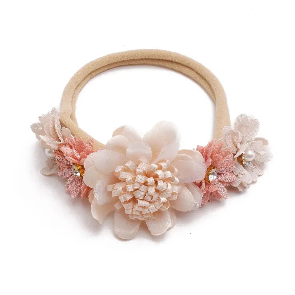 Baby Girl Floral Elastic Hair Band | Baby World