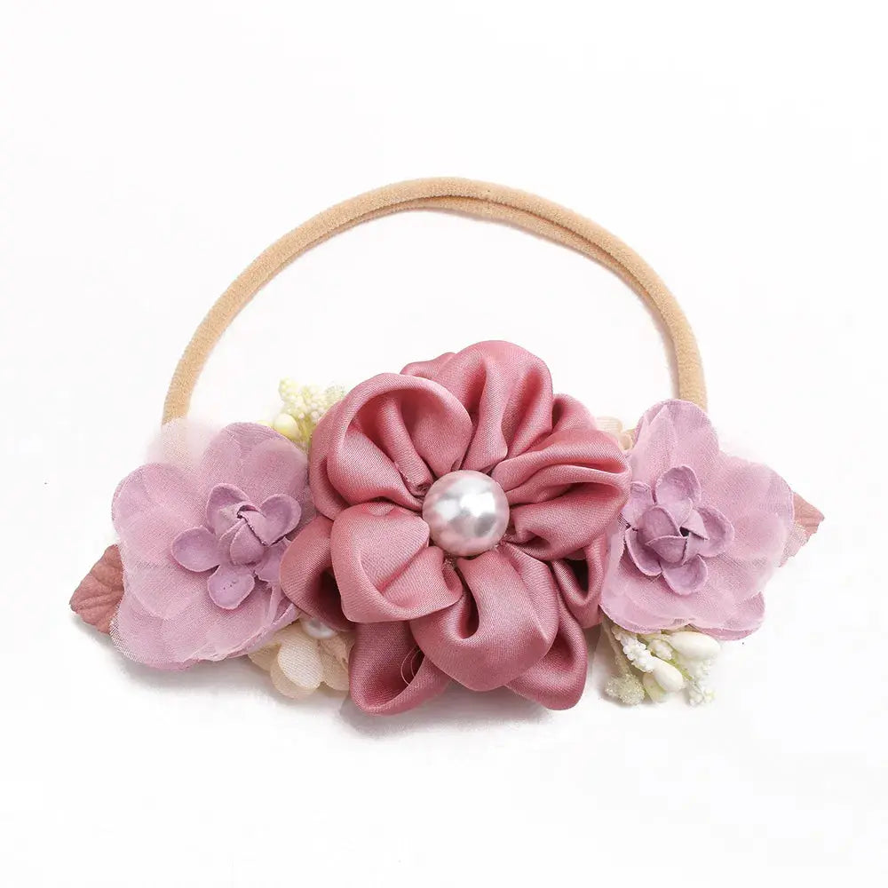 Baby Girl Floral Elastic Hair Band | Baby World