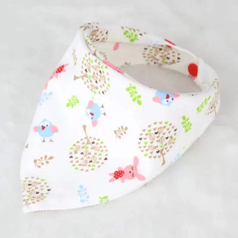 Triangle Baby Cotton Bibs | See Baby