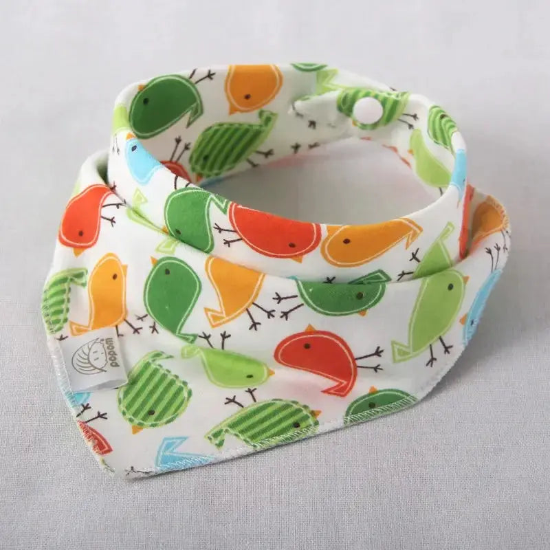 Triangle Baby Cotton Bibs | See Baby