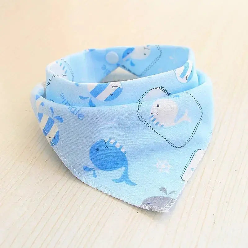 Triangle Baby Cotton Bibs | See Baby