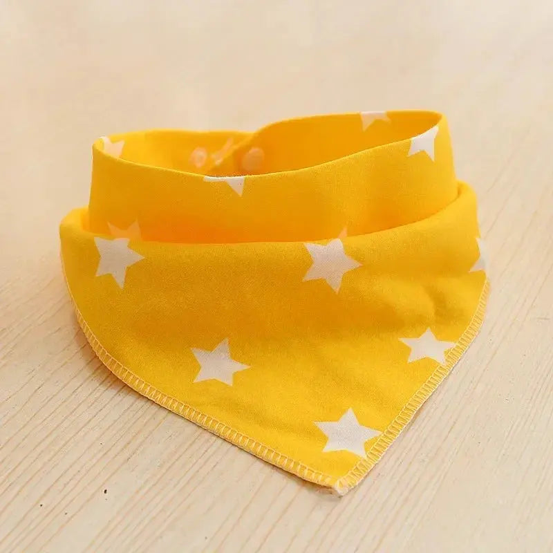 Triangle Baby Cotton Bibs | See Baby