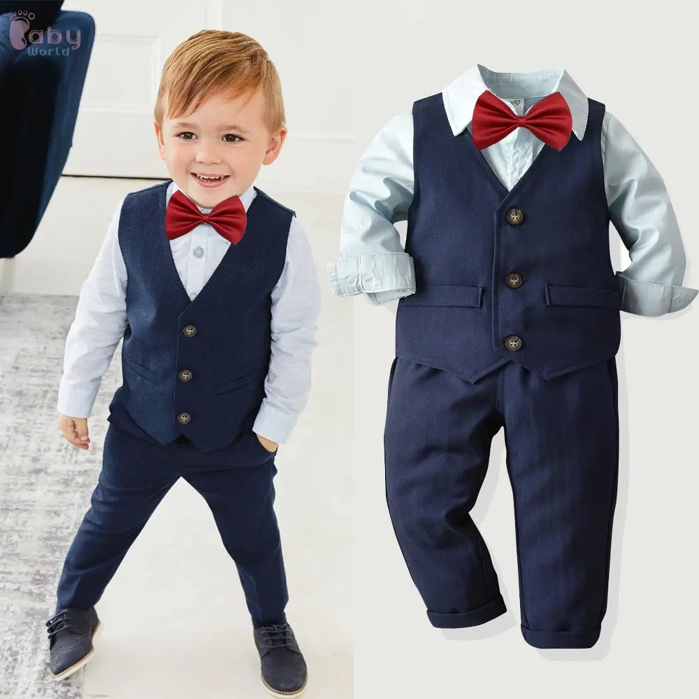 Boy Shirt Trousers Dress Suit Baby World