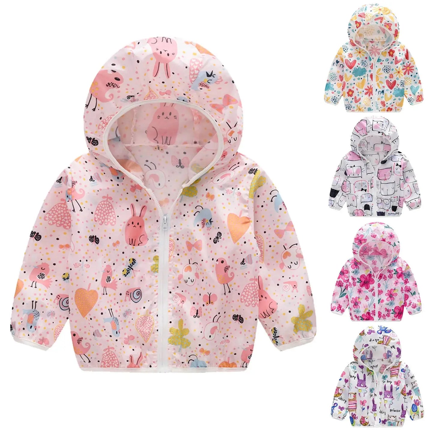Boys Girls Hooded Rain Coat Summers - Baby World