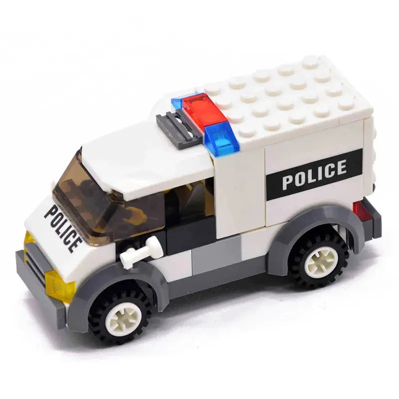 City Police Patrol Car Model Figure Blocks Educational Construction Lego Toys For Children Gift - Baby World