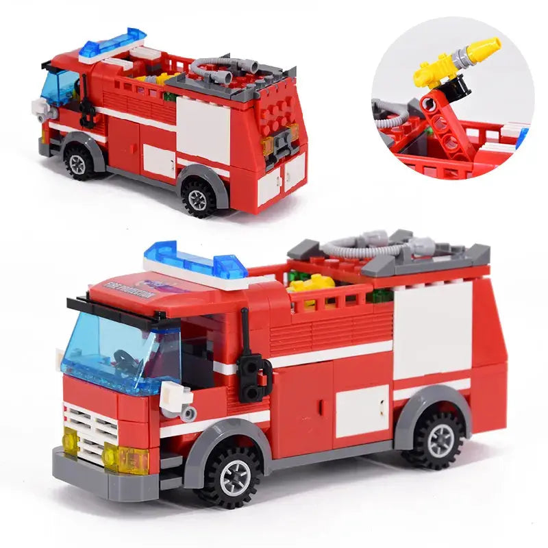 City Police Patrol Car Model Figure Blocks Educational Construction Lego Toys For Children Gift - Baby World