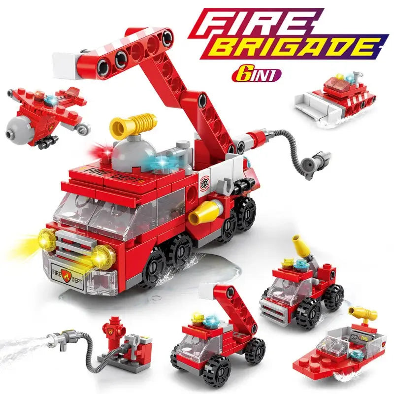 City Police Patrol Car Model Figure Blocks Educational Construction Lego Toys For Children Gift - Baby World