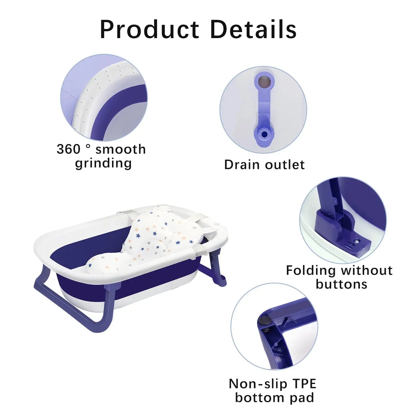 foldable Baby bathtub | Baby World