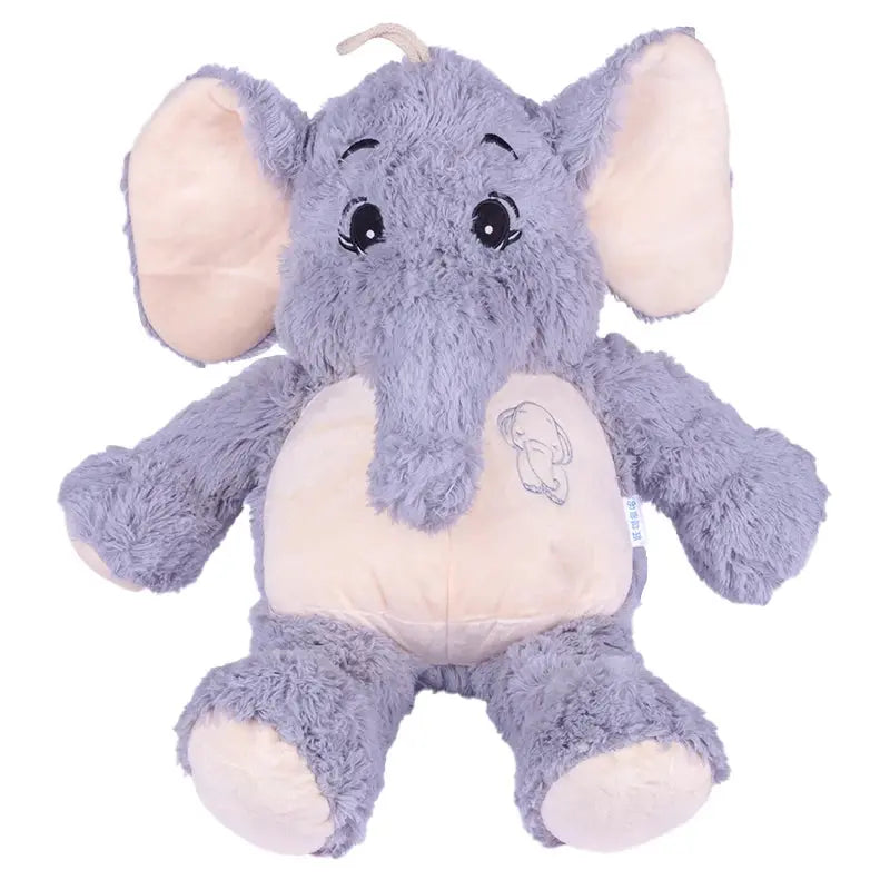 Giant plush Elephant Toys Grey Stuffed Big flappy Ears Long Plush elephant Animal toys for Children Christmas Gift for Children - Baby World