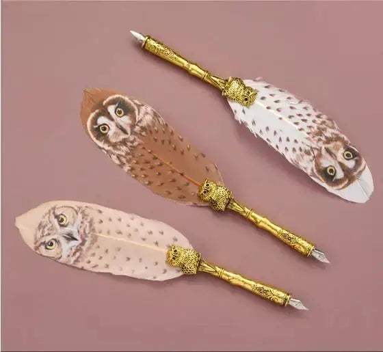 Harry Potter Owl Quill Box Quill Set Vinyl Action Figure Toys For Children Gift - Baby World