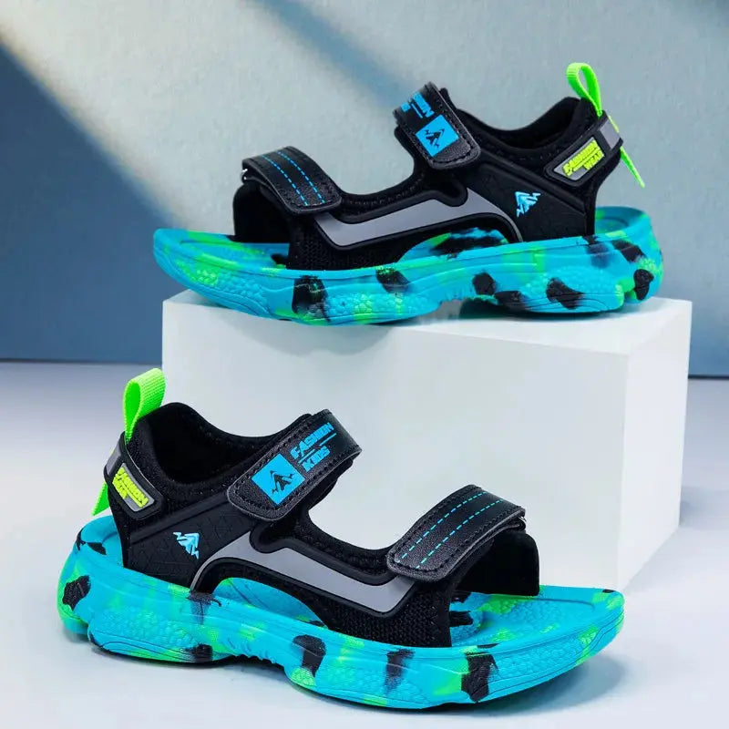 Hot Sale Summer Children Fashion Shoes For Girls Size 29-40 Boys Footwear Kids Non-slip Sandalias Baby Sports Baby World