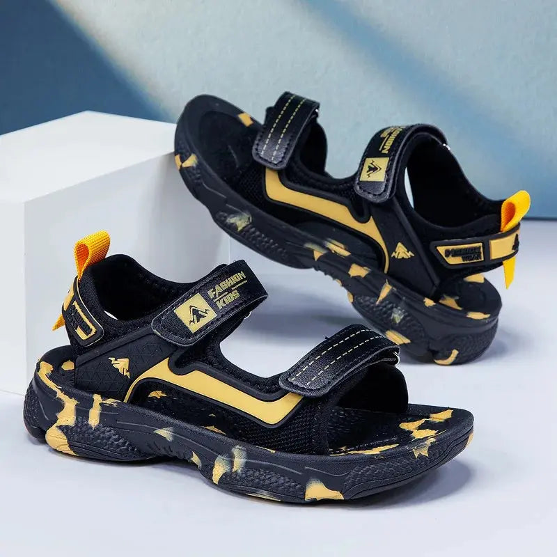 Hot Sale Summer Children Fashion Shoes For Girls Size 29-40 Boys Footwear Kids Non-slip Sandalias Baby Sports Baby World