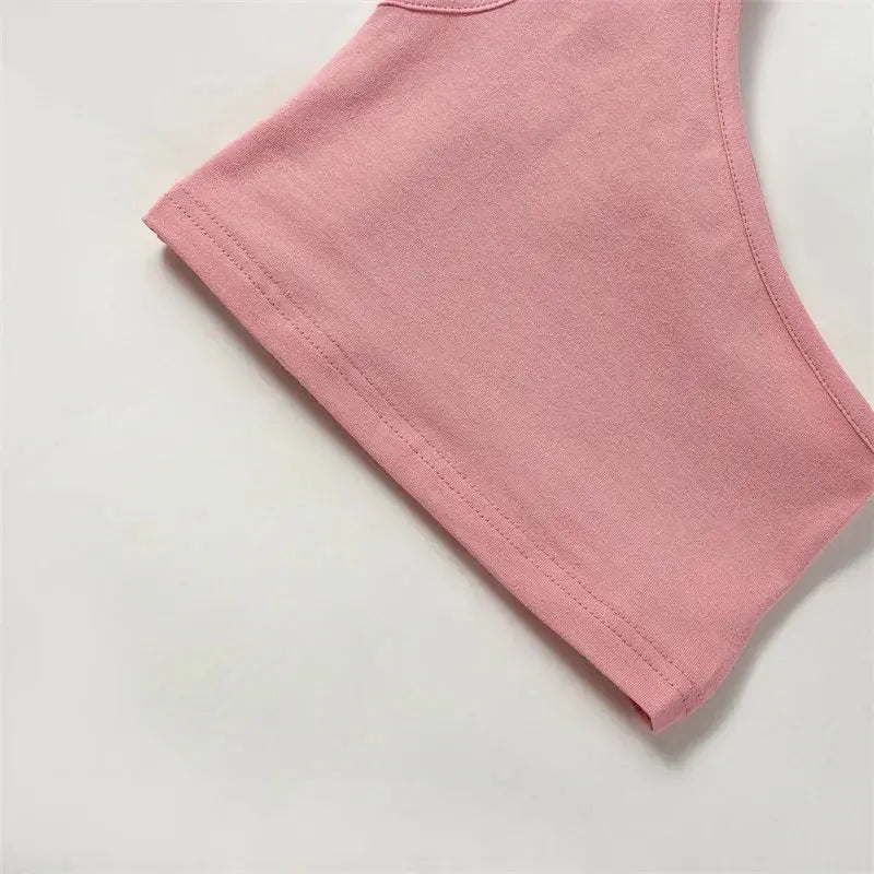 Lioraitiin 2Pcs One Shoulder Sleeveless Baby Tank Tops Shorts Set - Baby World