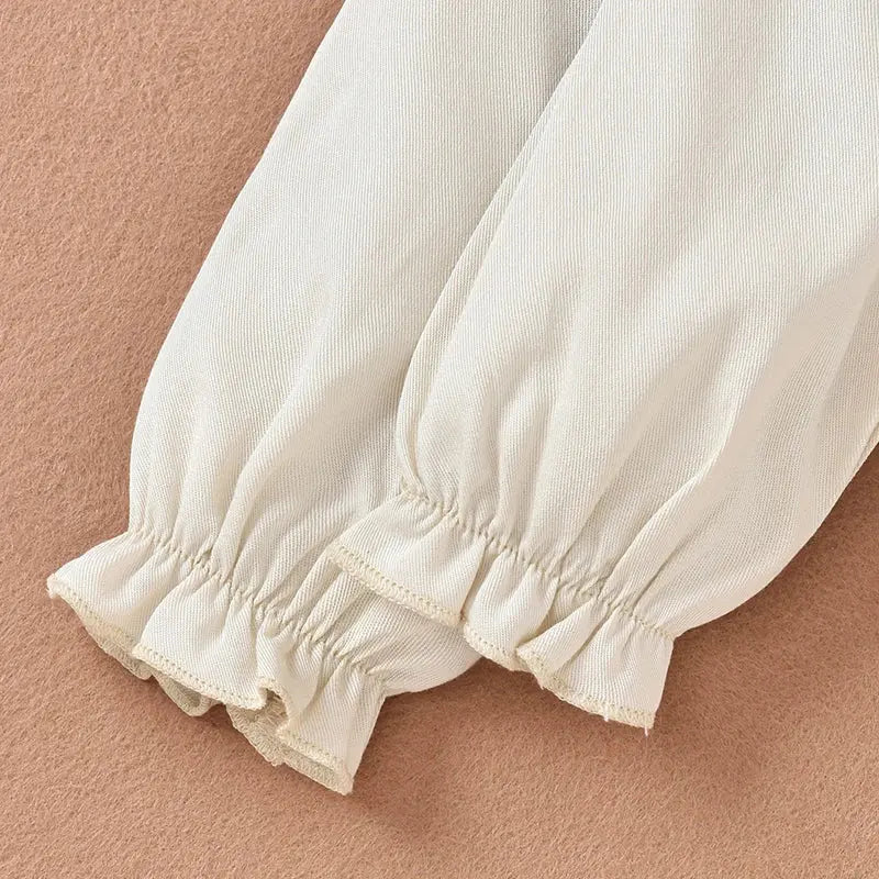 Lioraitiin Baby Girls Lace Ruffle Dress Long Sleeve - Baby World