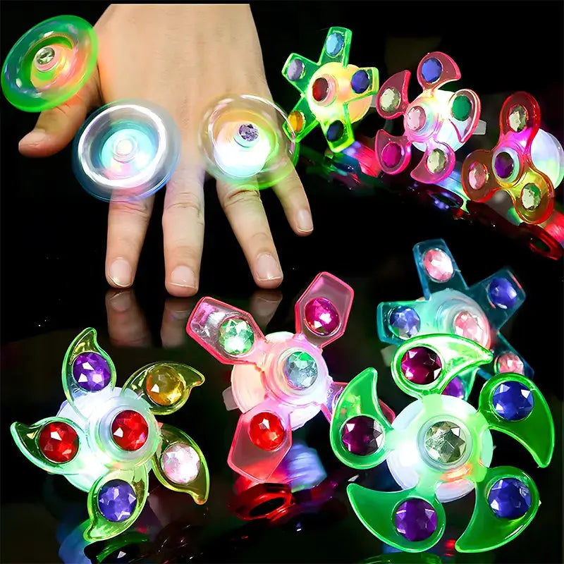 Luminous Rotating Gyro Bracelet Children Toy Light Kid Birthday Gift Guest Giveaways Christmas Halloween Gifts Carnival Toy - Baby World
