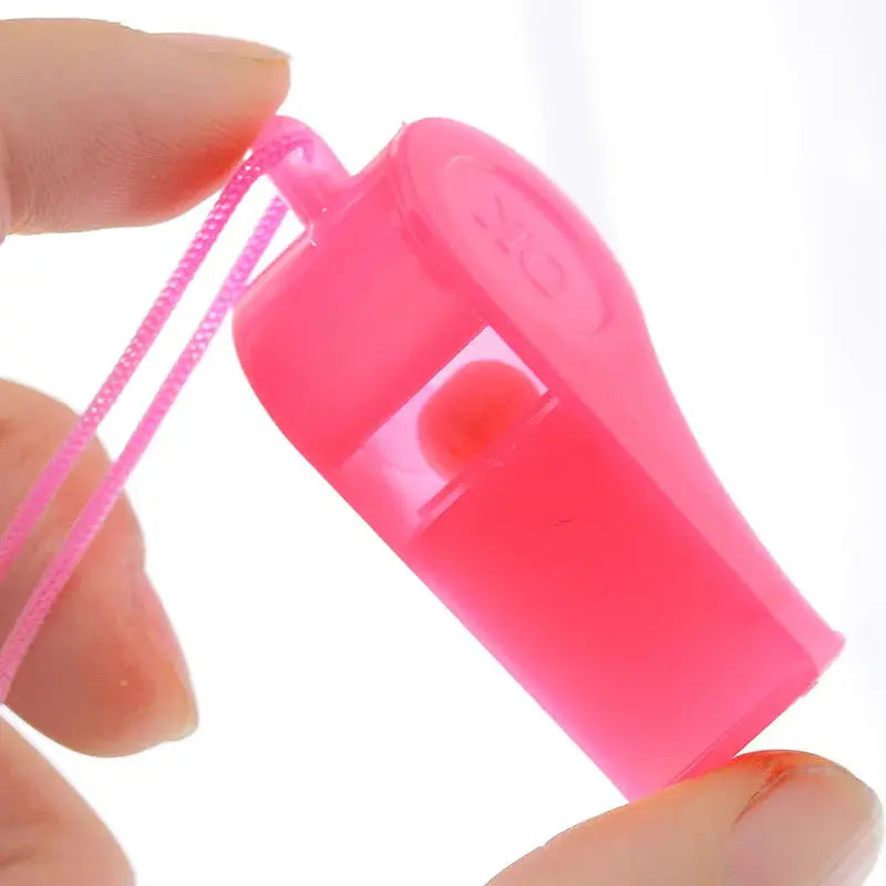 Mini Whistle With Rope Children Kids Sports Football Soccer Rugby Cheerleading Fans Cheer Whistles Birthday Party Gifts Favors - Baby World