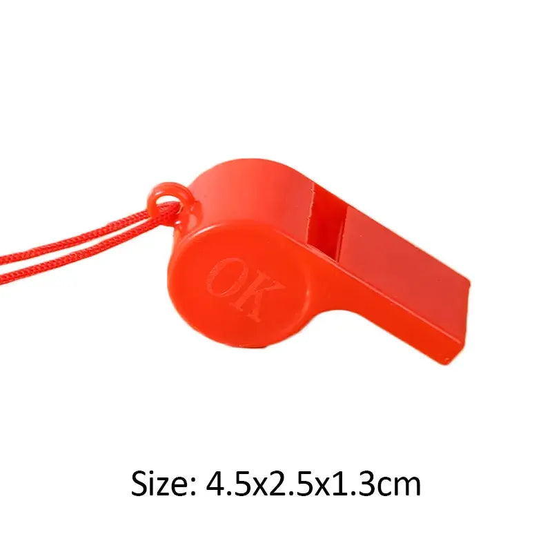 Mini Whistle With Rope Children Kids Sports Football Soccer Rugby Cheerleading Fans Cheer Whistles Birthday Party Gifts Favors - Baby World