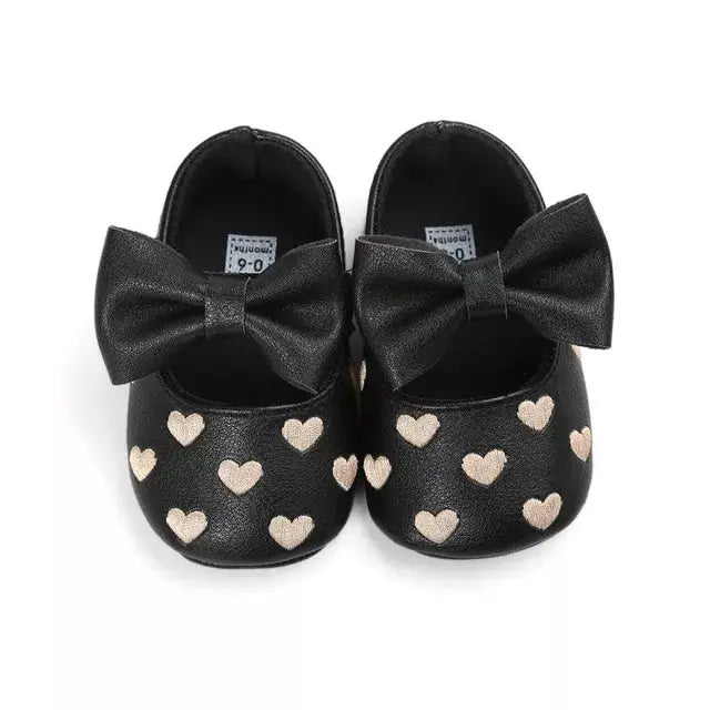 Moccasins Moccs Bow Fringe Soft Soled Non-slip Shoes - Baby World