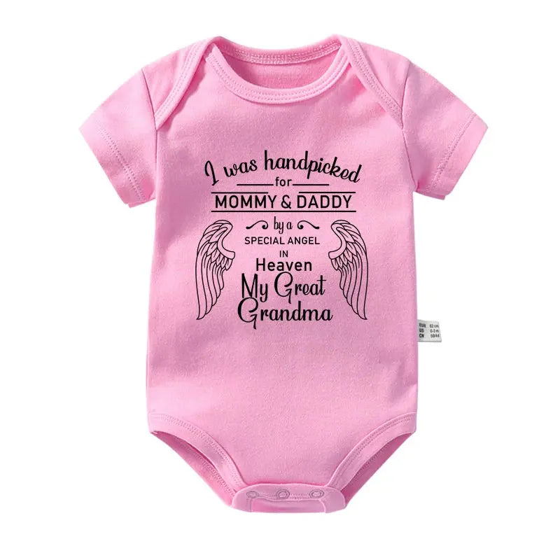 New I Was Handpicked for Mommy & Daddy, Unique Baby Gifts Baby World