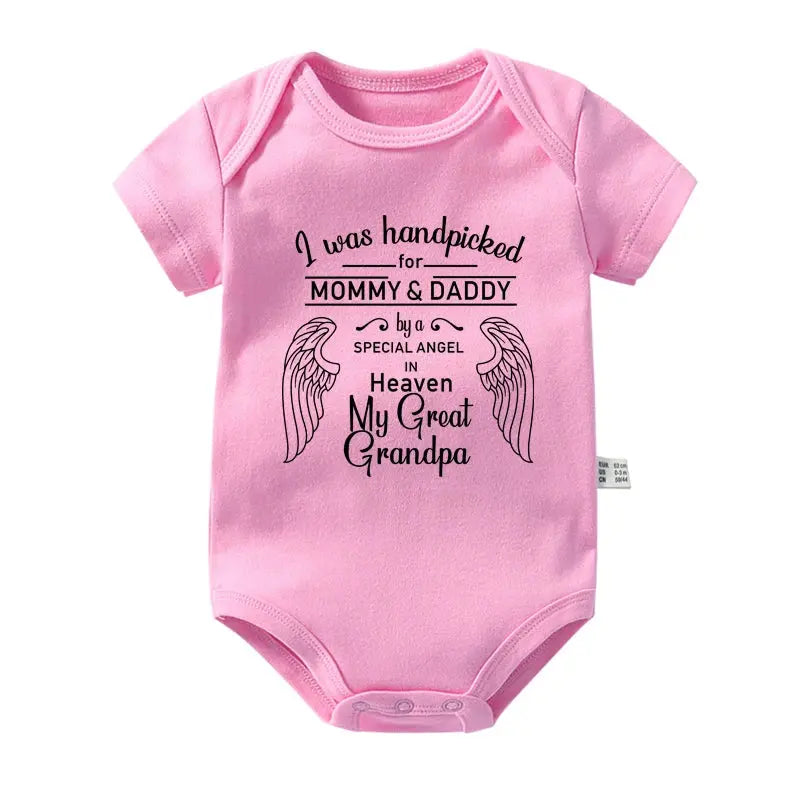 New I Was Handpicked for Mommy & Daddy, Unique Baby Gifts Baby World
