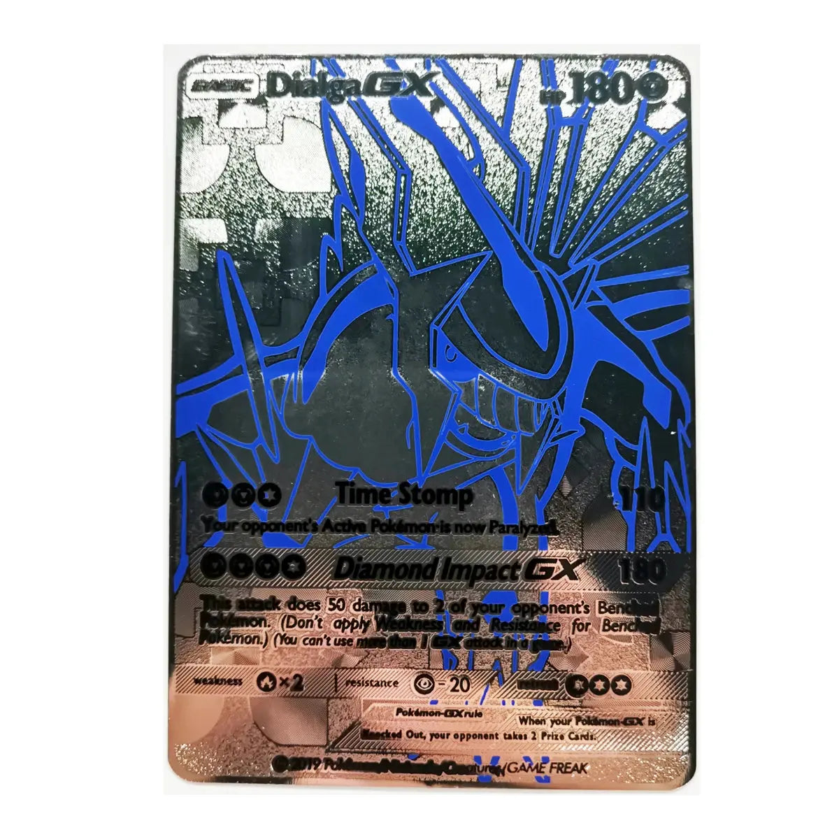 Pokemon 27 Styles New GX MEGA Gold Metal Card Super Game Collection Anime Cards Toys for Children Gift - Baby World
