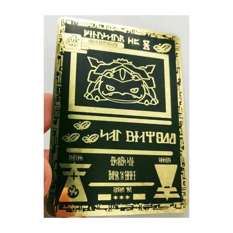 Pokemon 27 Styles New GX MEGA Gold Metal Card Super Game Collection Anime Cards Toys for Children Gift - Baby World