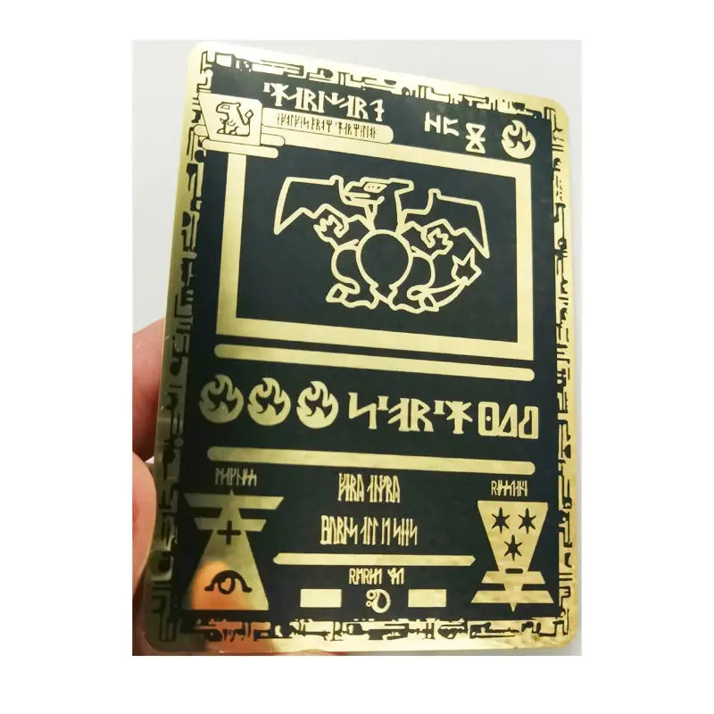 Pokemon 27 Styles New GX MEGA Gold Metal Card Super Game Collection Anime Cards Toys for Children Gift - Baby World