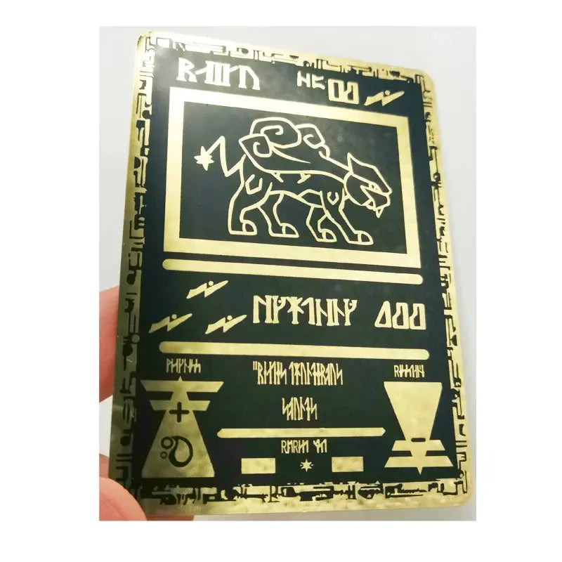 Pokemon 27 Styles New GX MEGA Gold Metal Card Super Game Collection Anime Cards Toys for Children Gift - Baby World