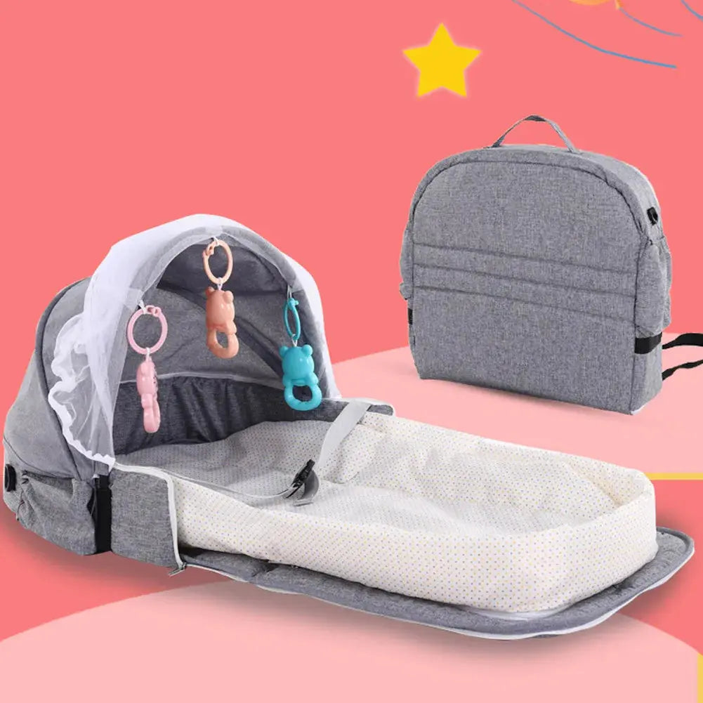 Portable Baby Travel Crib with Mosquito Net Baby World