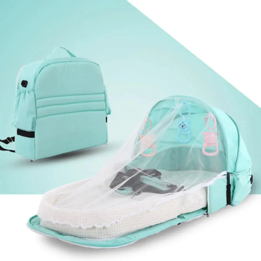 Portable Baby Travel Crib with Mosquito Net Baby World