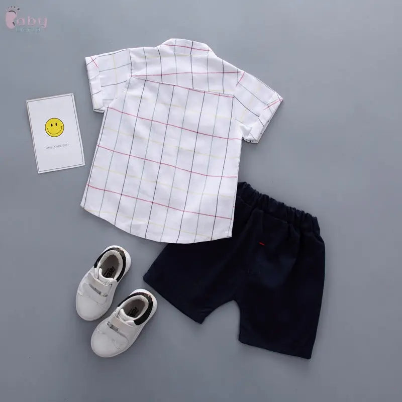 Shirt short sleeve suit Baby World