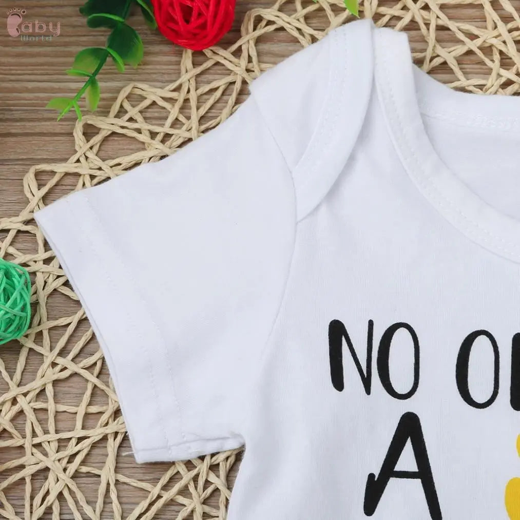 Two-piece printed T-shirt shorts Baby World