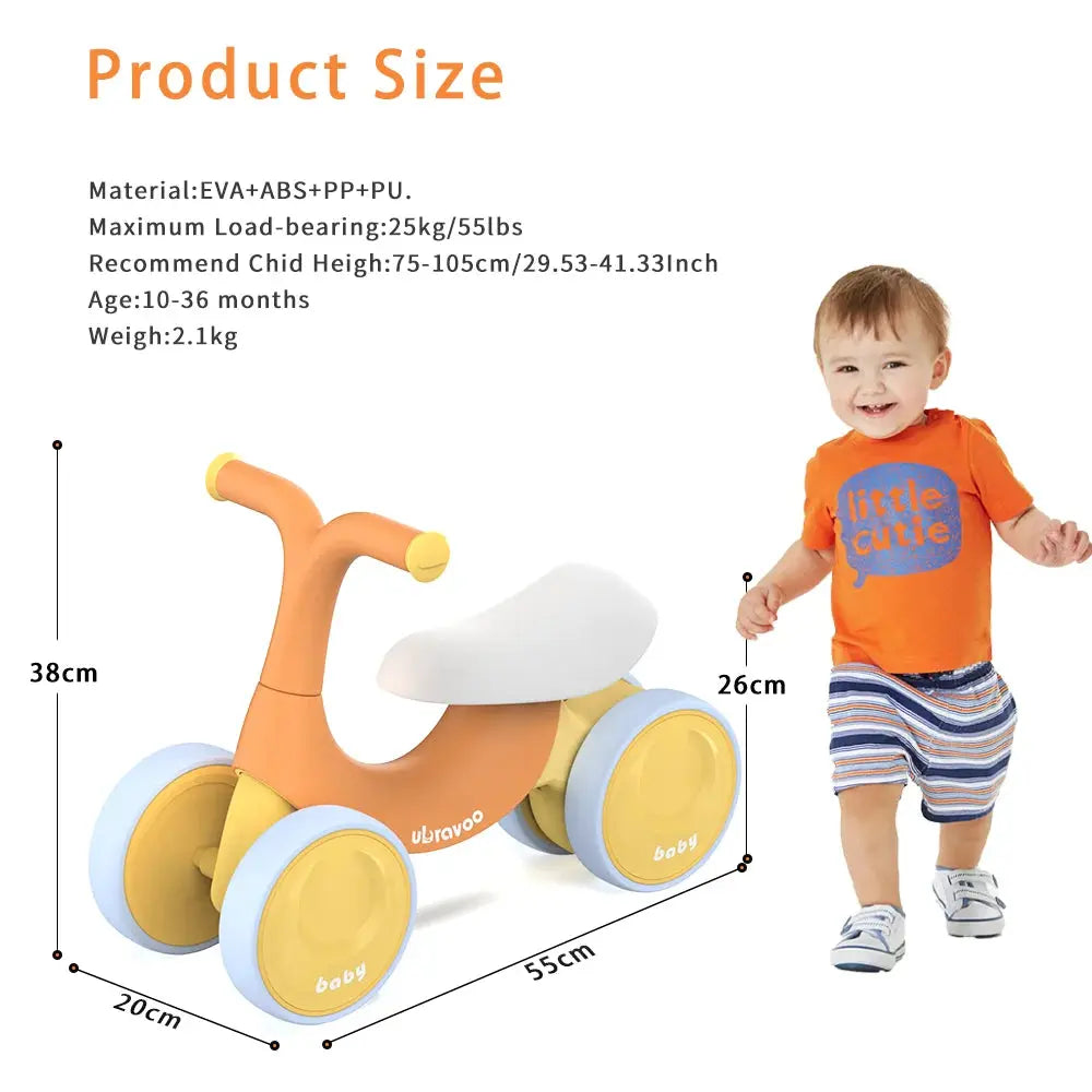 UBRAVOO Baby Bike Without Pedals - Baby World