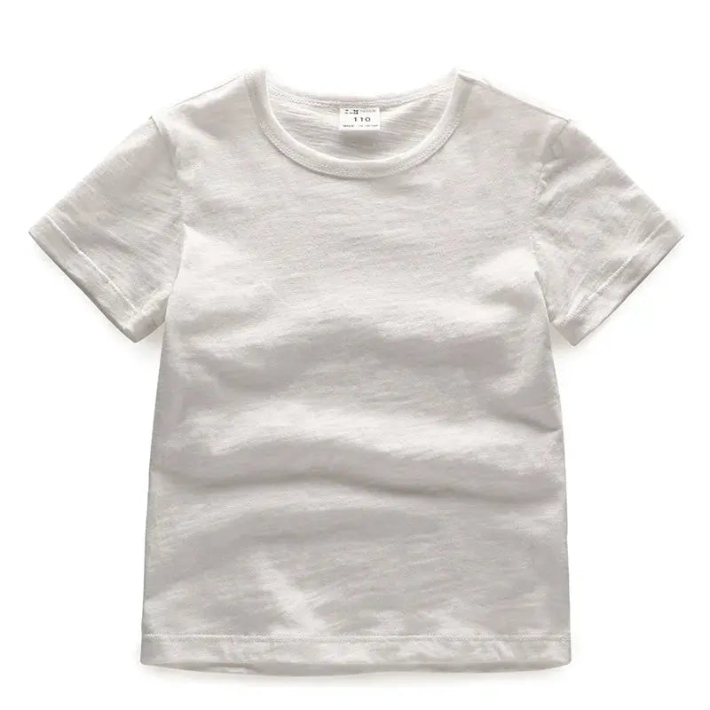 V-TREE Summer Baby Boys T Shirt Cartoon Car Print Cotton Tops Tees T Shirt For Boys Kids Children Outwear Clothes Tops 2-8 Year - Baby World