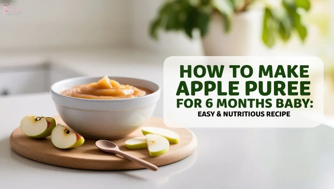 How to Make Apple Puree for 6 Months Baby | Baby World