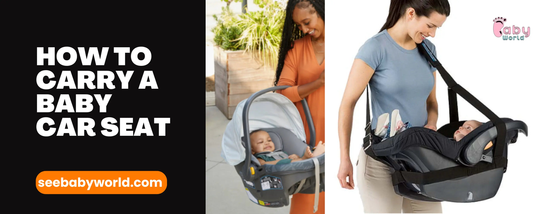 How to carry a baby car seat | Baby World