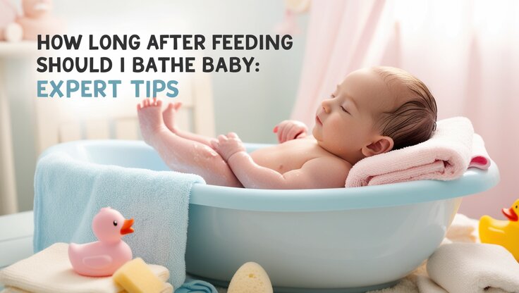 how long after feeding should i bathe baby | Baby World