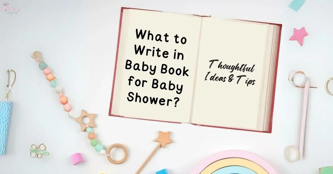 What to Write in Baby Book for Baby Shower? - Baby World