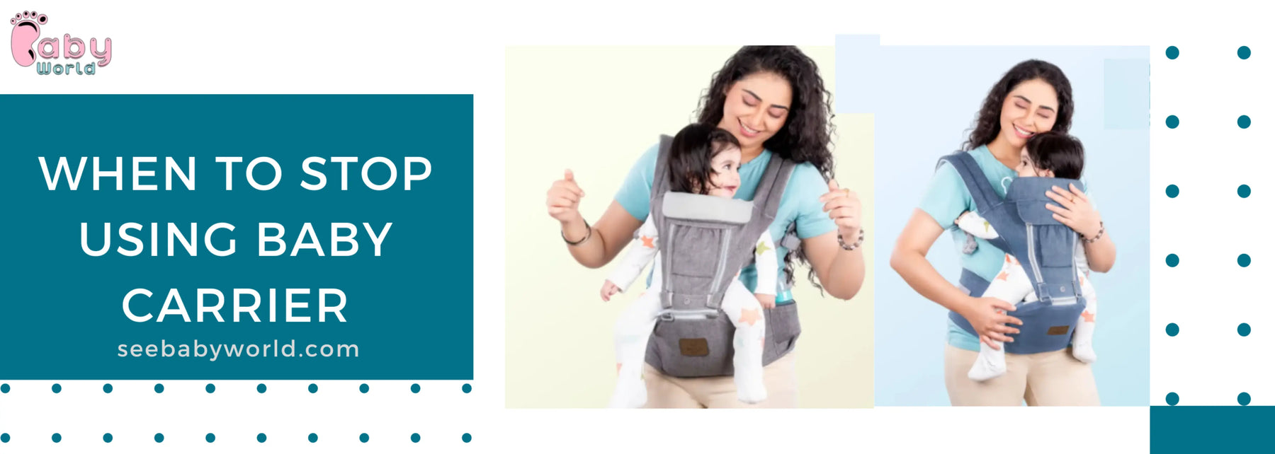 When to Stop Using Baby Carrier | Baby World