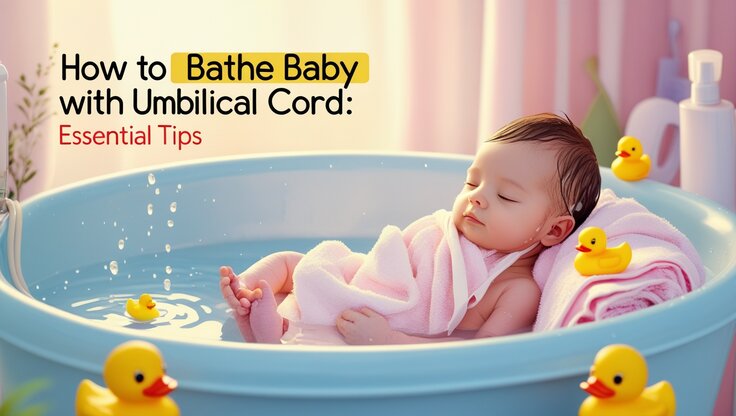 how to bathe baby with umbilical cord | Baby World