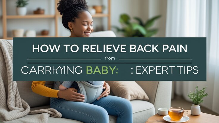 how to relieve back pain from carrying baby | Baby World