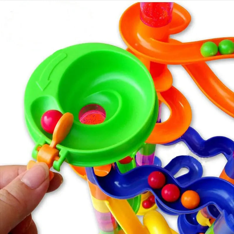 109pcs Marble Run Race Track Building Blocks Set for children - Baby World