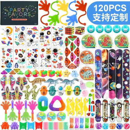 120PCS Kids Party Favors Toys Children Assortment Giveaway Pinata Filler Bulk Toys Boys Girls Treasure Boxs Birthday Party Gifts - Baby World