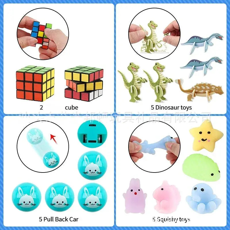 120PCS Kids Party Favors Toys Children Assortment Giveaway Pinata Filler Bulk Toys Boys Girls Treasure Boxs Birthday Party Gifts - Baby World