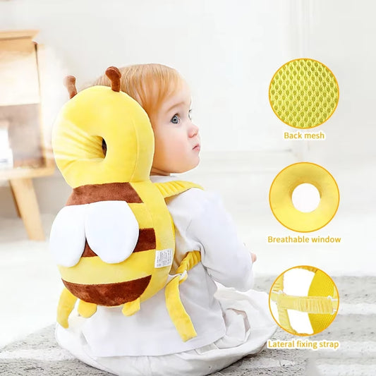 Baby Head Protector Pillow Safety Pad Fall Prevention Bee Pillow
