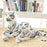 30-110CM High Quality Giant White Tiger Stuffed Toy Baby Lovely Big Size Tiger Plush Doll Soft Pillow Children Christmas Gift - Baby World