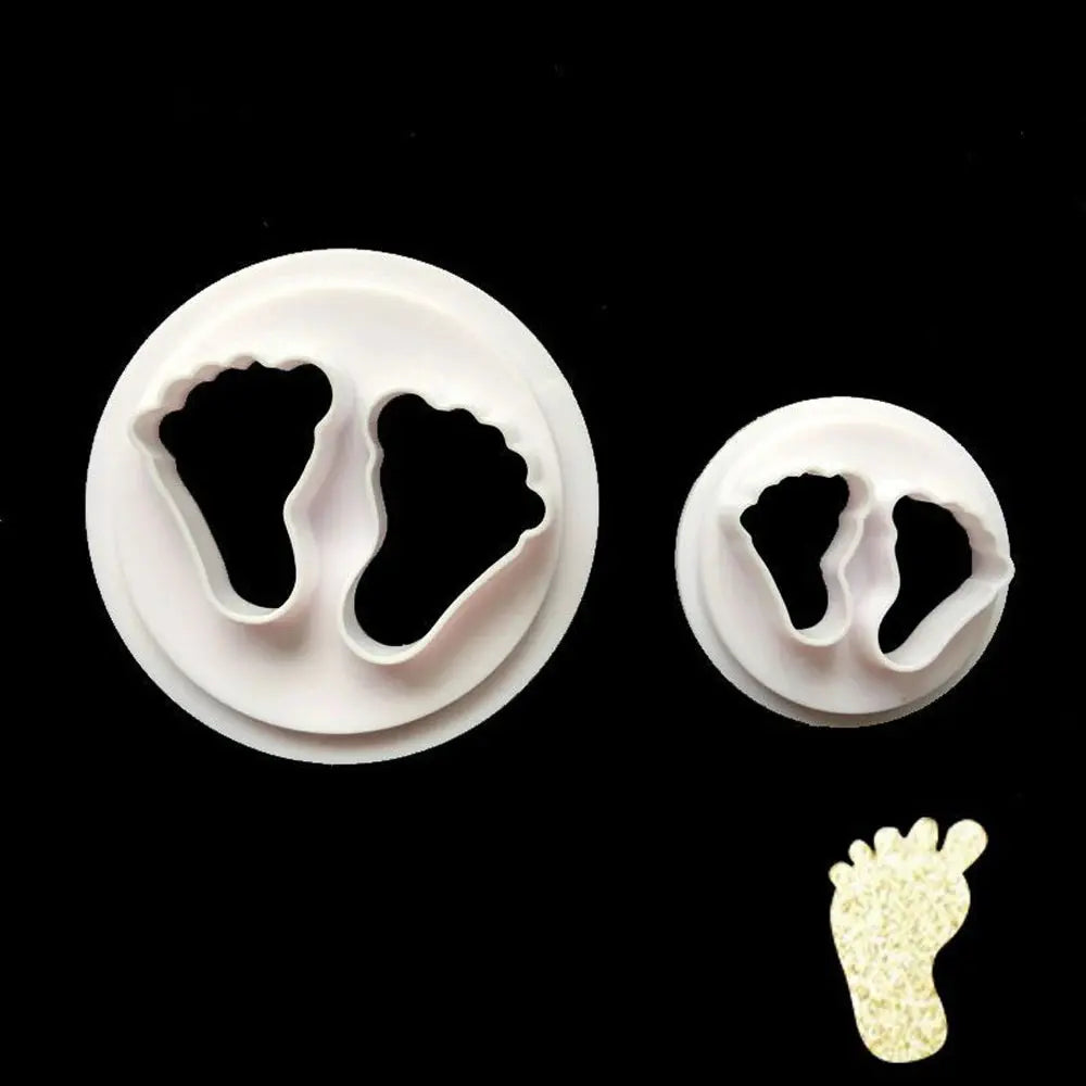 3D DIY Baby Feet Cookie Mould 2pcs - Baby World